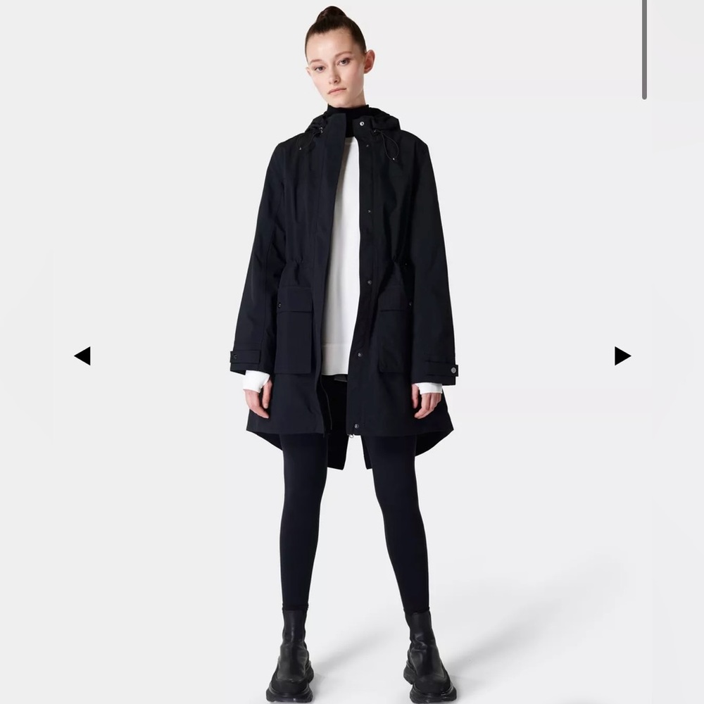 NWT | Sweaty Betty Stride Waterproof Parka